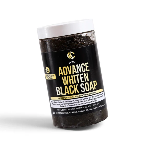 Advance Whiten Black Soap